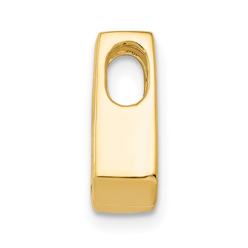 14k Yellow Gold VS 4mm Diamond Slide