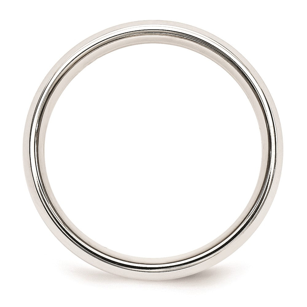 Solid 10K Yellow Gold Two-Tone 5mm Domed Size 9 Wedding Men's/Women's Wedding Band Ring