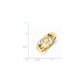 14K Yellow Gold Real Diamond Mens Ring