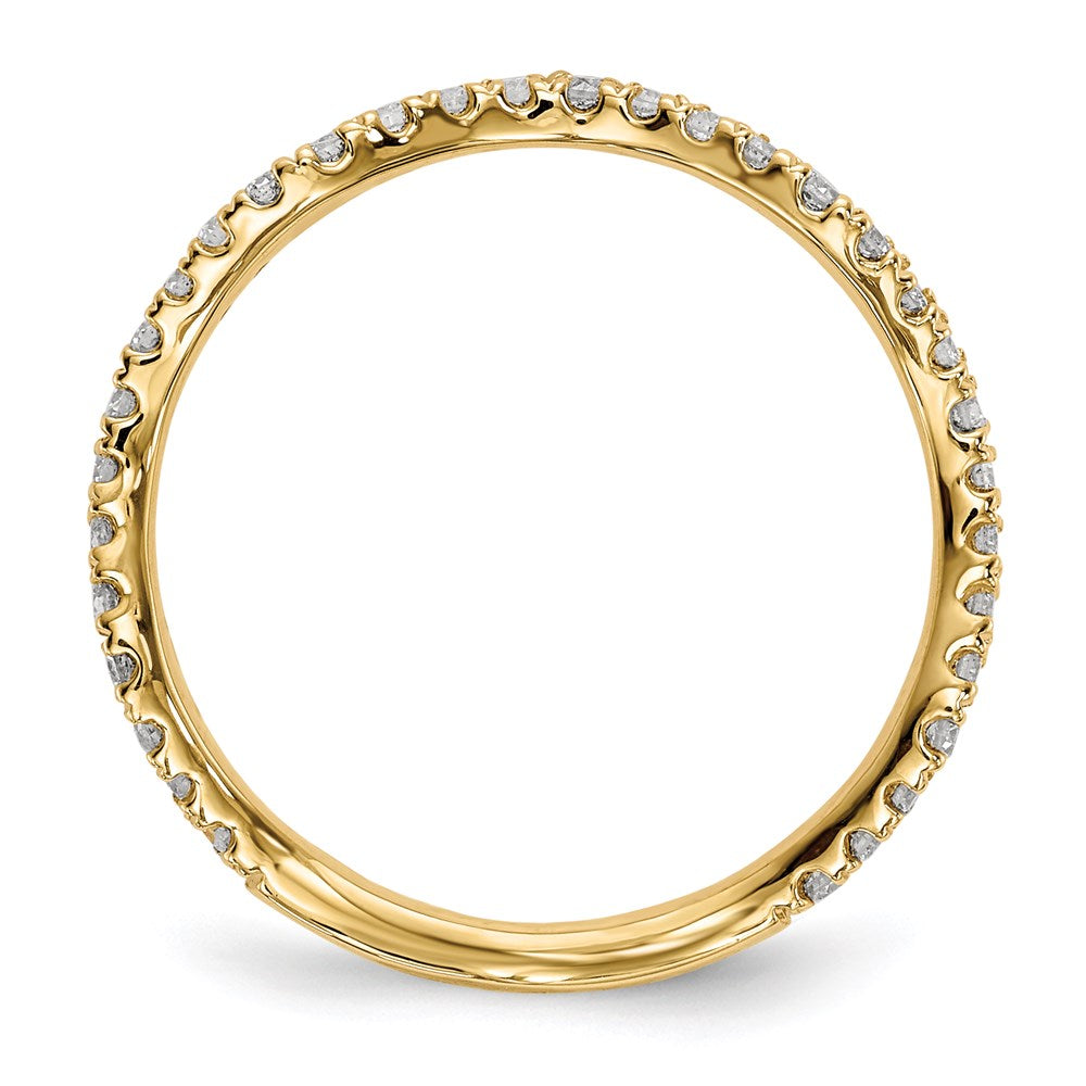 14k Yellow Gold Real Diamond Ring
