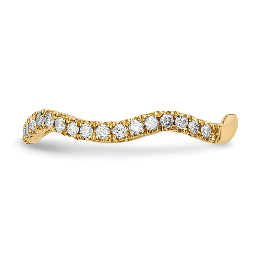 14k Yellow Gold Real Diamond Ring