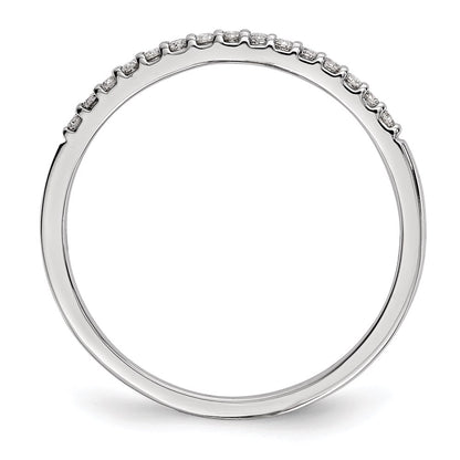 14k White Gold Real Diamond Ring