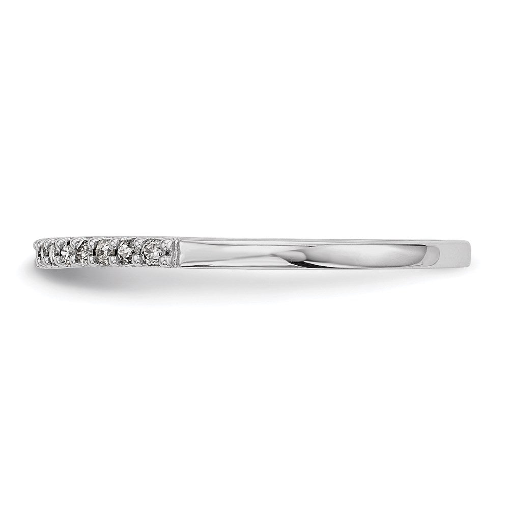 14k White Gold Real Diamond Ring