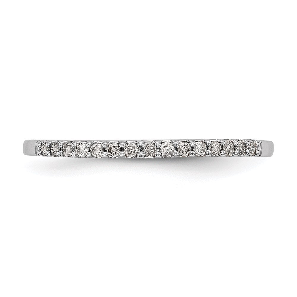 14k White Gold Real Diamond Ring
