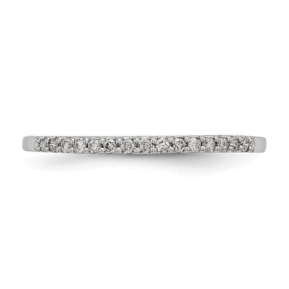 14k White Gold Real Diamond Ring