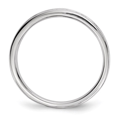 14k White Gold Real Diamond Ring
