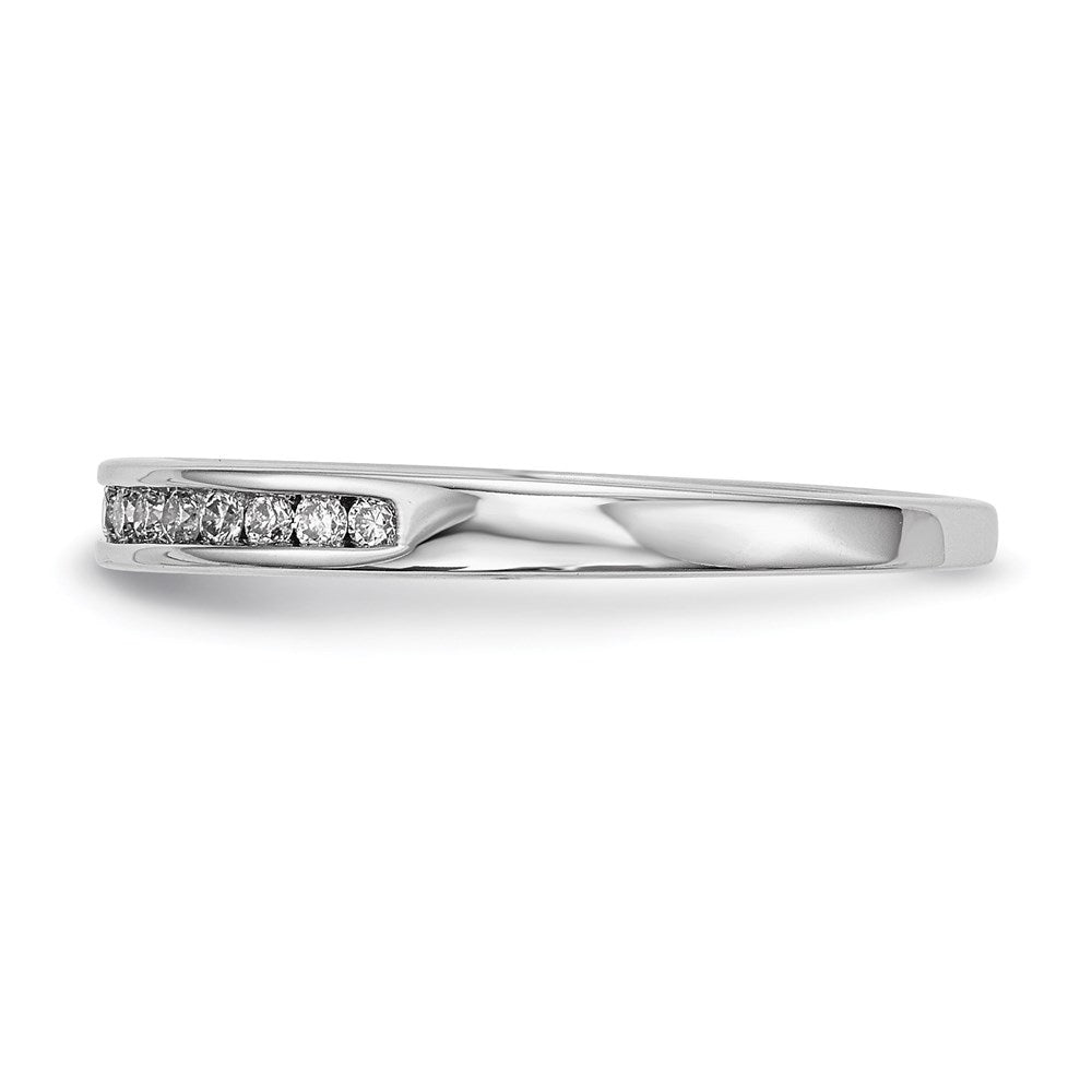14k White Gold Real Diamond Ring