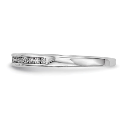 14k White Gold Real Diamond Ring