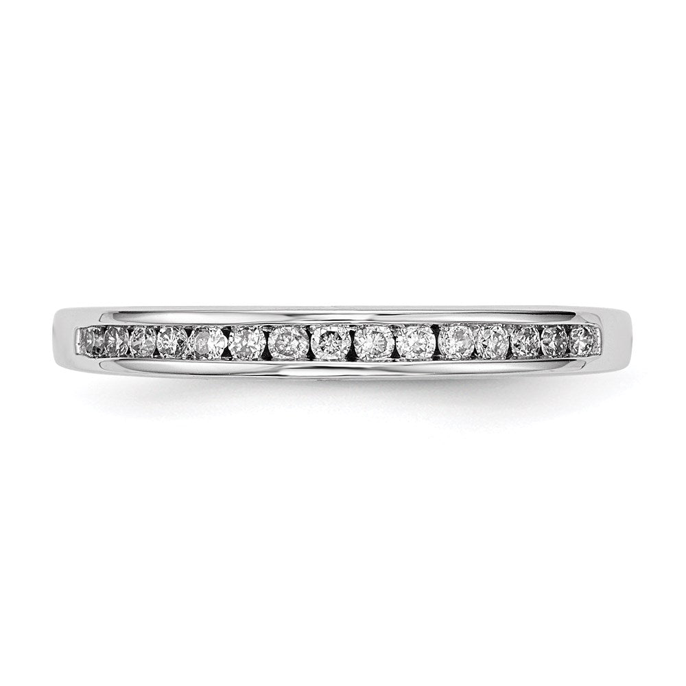 14k White Gold Real Diamond Ring