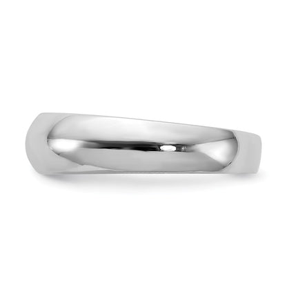 14k White Gold VS Real Diamond men's band