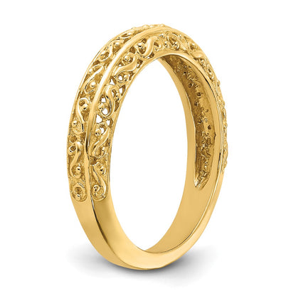 14K Yellow Gold Anniversary Band