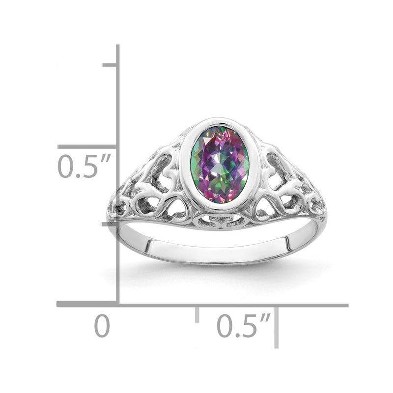 14k White Gold ring