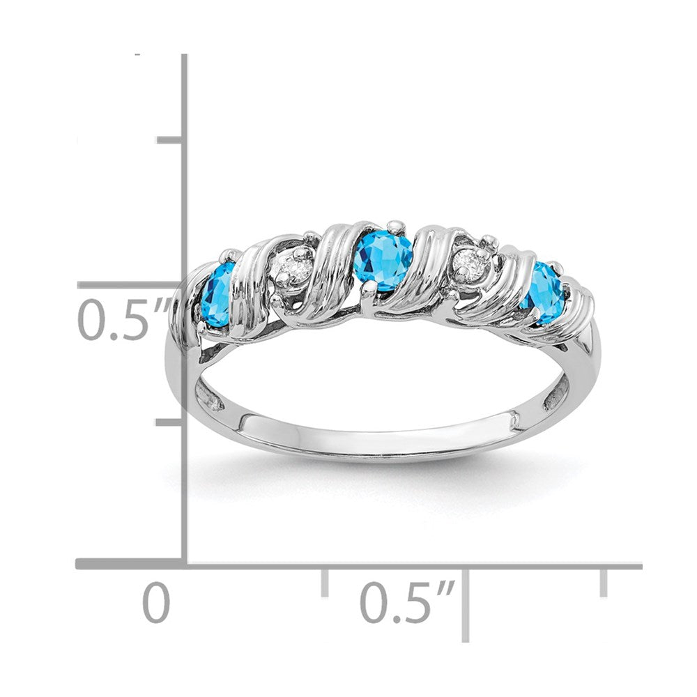 14k White Gold AA Real Diamond ring
