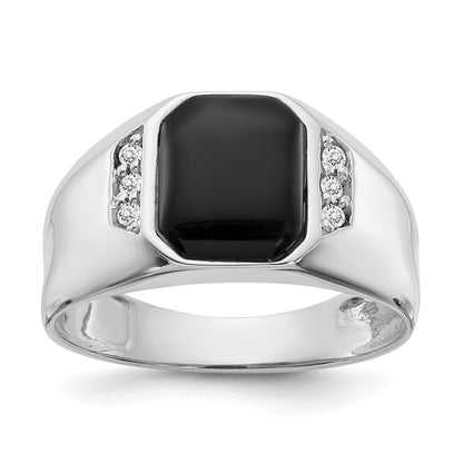14k White Goldw AAA Dia Ring