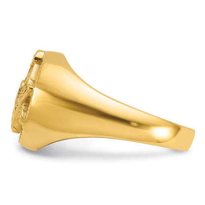 14K Yellow Gold VS Dia Ring