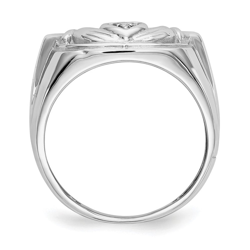 14k White Goldw VS Dia Ring