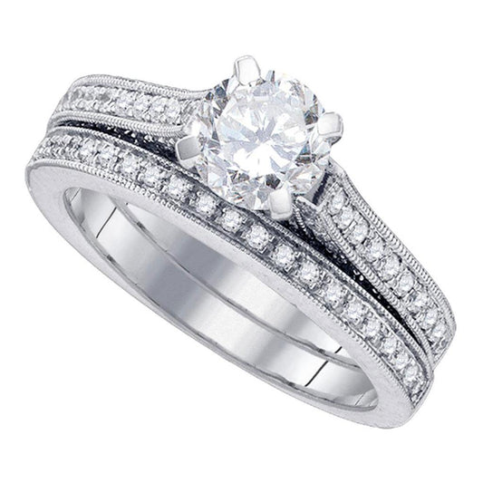 1  5/8CTW-Diamond 1 CT-CRD BLISS BRIDAL SETS CERTIFIED