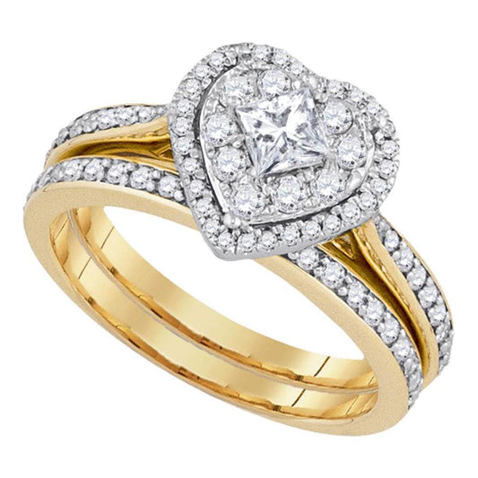 1 CTW-Diamond 1/3CT-CPR BLISS BRIDAL SETS CERTIFIED