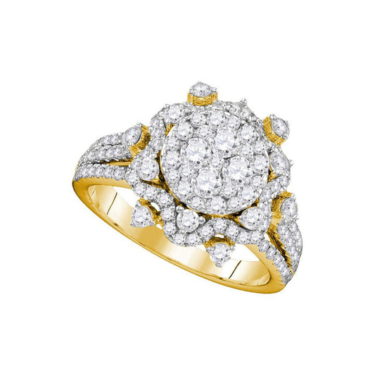 1  5/8CTW-DIAMOND BRIDAL SETS