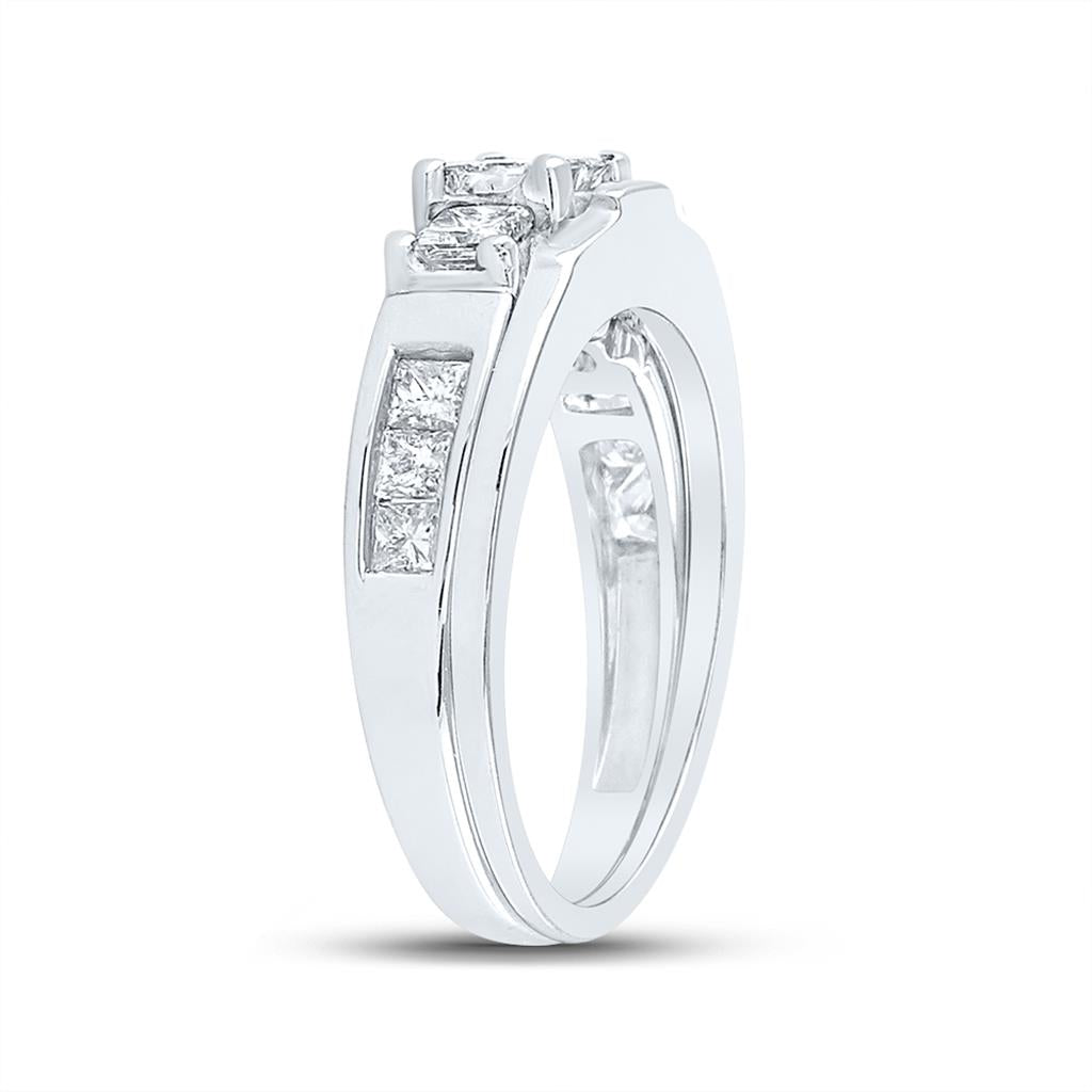 1 1/3CT-Diamond 3/8-CPR 2*1/5SPR BRIDAL SET