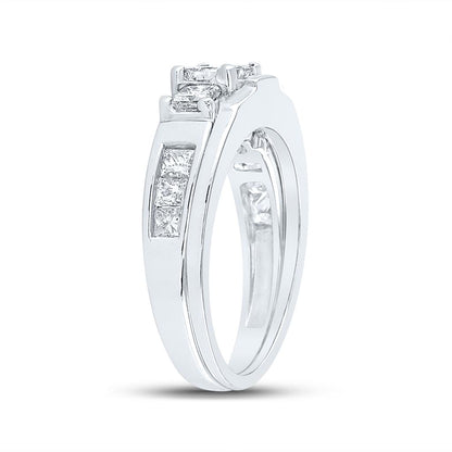 1 1/3CT-Diamond 3/8-CPR 2*1/5SPR BRIDAL SET