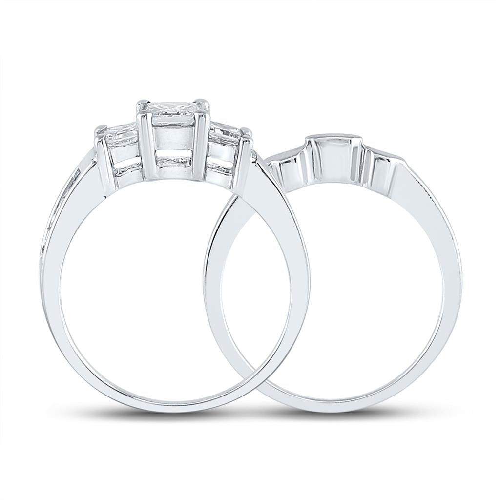 1 1/3CT-Diamond 3/8-CPR 2*1/5SPR BRIDAL SET