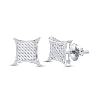 1/2CT-Diamond INVISIBLE EARRING