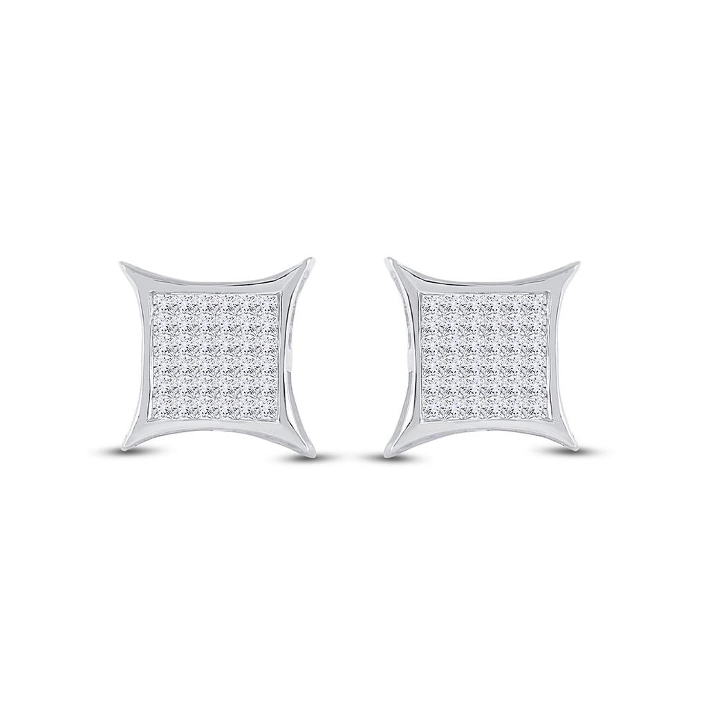 1/2CT-Diamond INVISIBLE EARRING