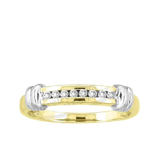 1/6CTW-Diamond CLUSTER BAND