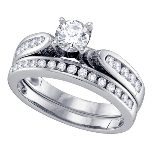 1 CT-Diamond 3/8CT-CRD BLISS BRIDAL SETS CERTIFIED