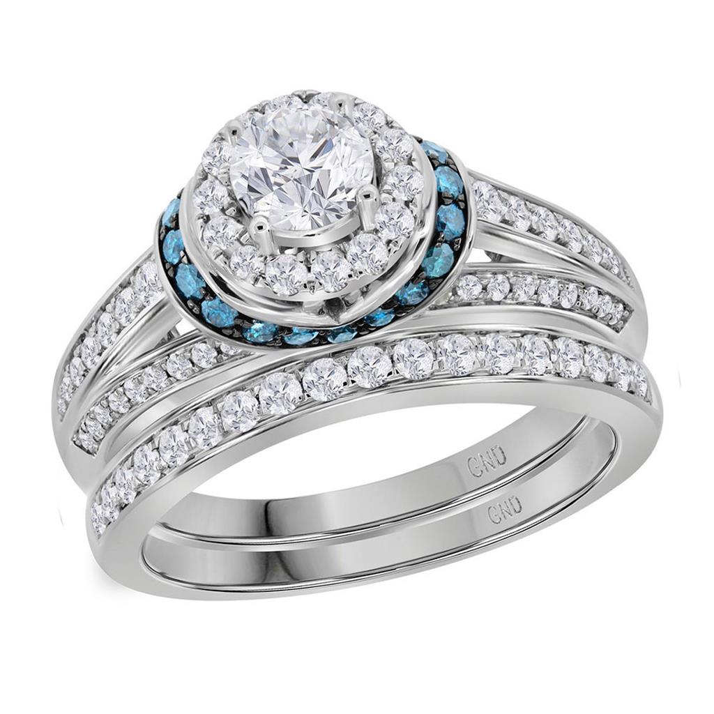1 1/5CTW-Diamond 3/8CT-CRD BLISS BRIDAL SETS CERTIFIED