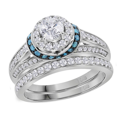 1 1/5CTW-Diamond 3/8CT-CRD BLISS BRIDAL SETS CERTIFIED
