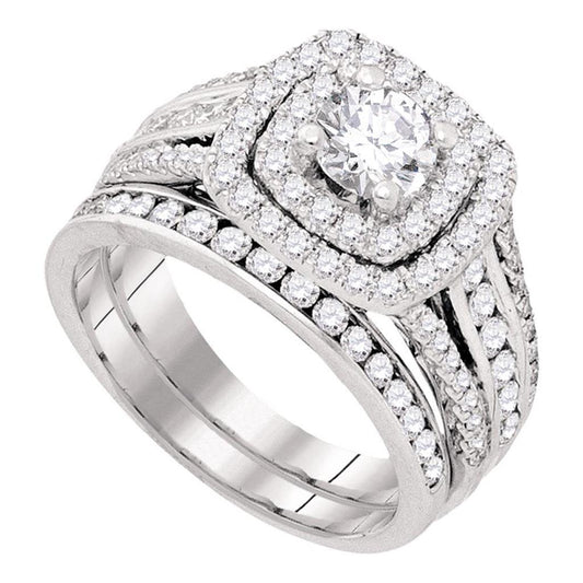 1 7/8CTW-Diamond 5/8CTW-CRD BLISS BRIDAL SETS CERTIFIE