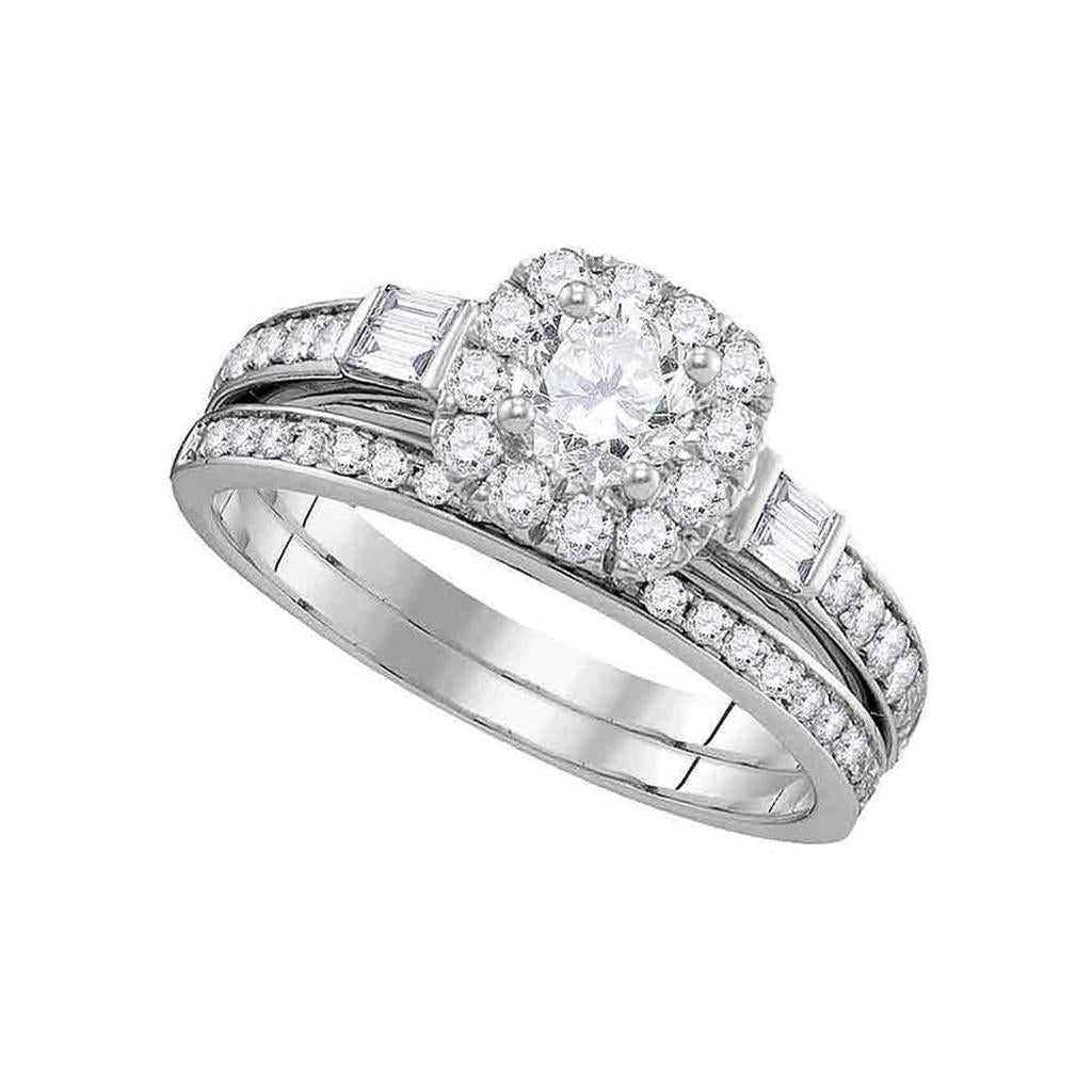 1 CTW-Diamond 1/3CT-CRD BRIDAL SET