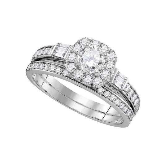 1 CTW-Diamond 1/3CT-CRD BRIDAL SET