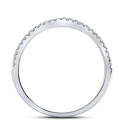 14k White Gold Pear Diamond Bridal Wedding Ring Set 1 Cttw (Certified)