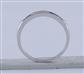 10k White Gold Round Diamond Single Row Band Ring 1/8 Cttw