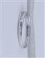 10k White Gold Round Diamond Single Row Band Ring 1/8 Cttw