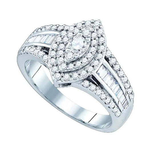 3/4CT-Diamond BRIDAL RING
