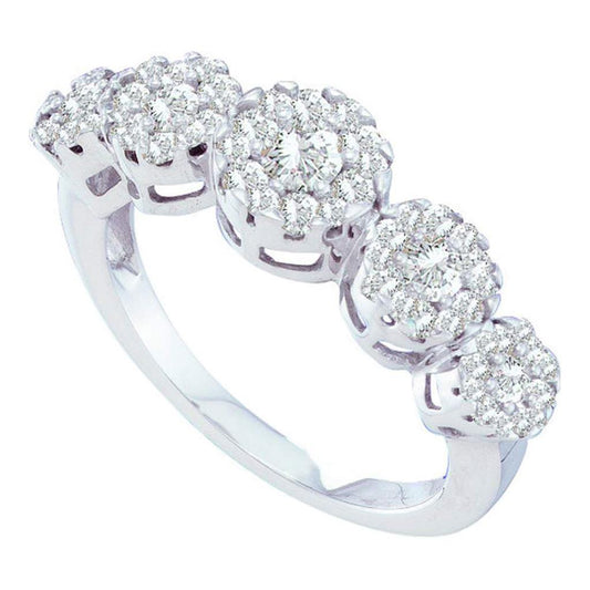 1  CT-Diamond FLOWER RING