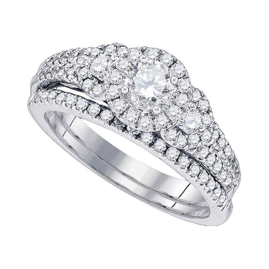 1 CTW-Diamond 1/3CTW-CRD BRIDAL SET CERTIFIED