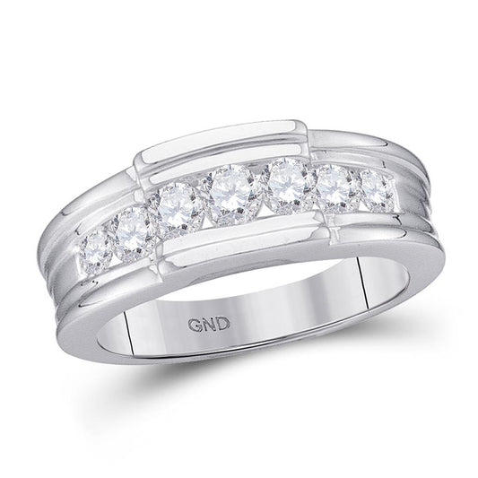 1 CT-Diamond FASHION MENS BAND