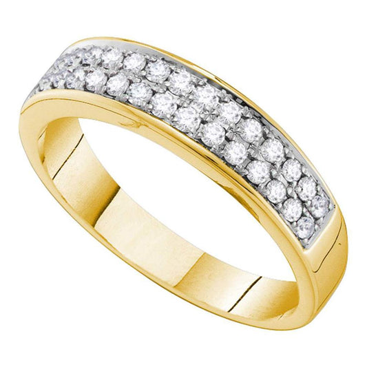 1/2CT-Diamond FASHION MENS BAND