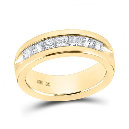 1 1/2CT-Diamond FASHION MENS BAND