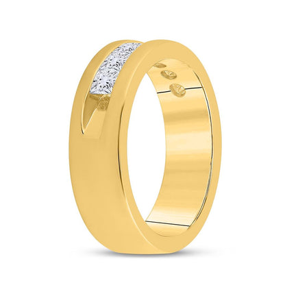 1 1/2CT-Diamond FASHION MENS BAND