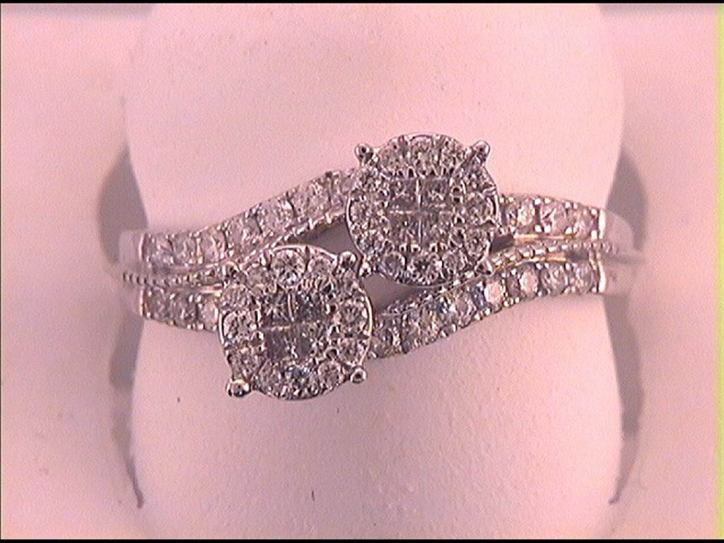 1/2CTW-Diamond SOLEIL BRIDAL RING