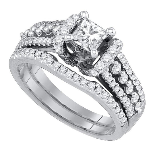 1 1/5CT-Diamond 1/2CT-CPR BRIDAL SET