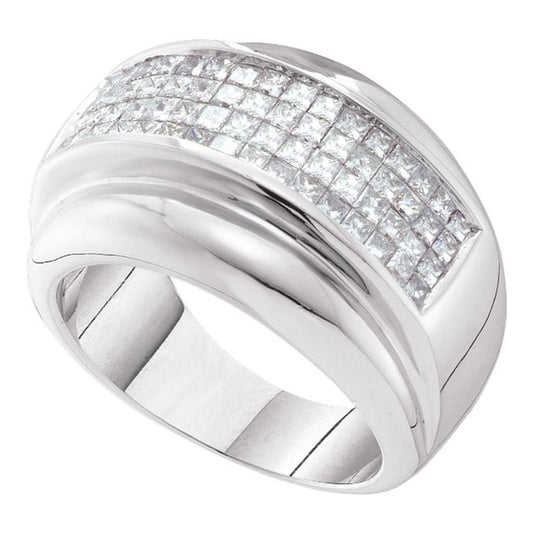 1 1/4CT-Diamond INVISIBLE BAND