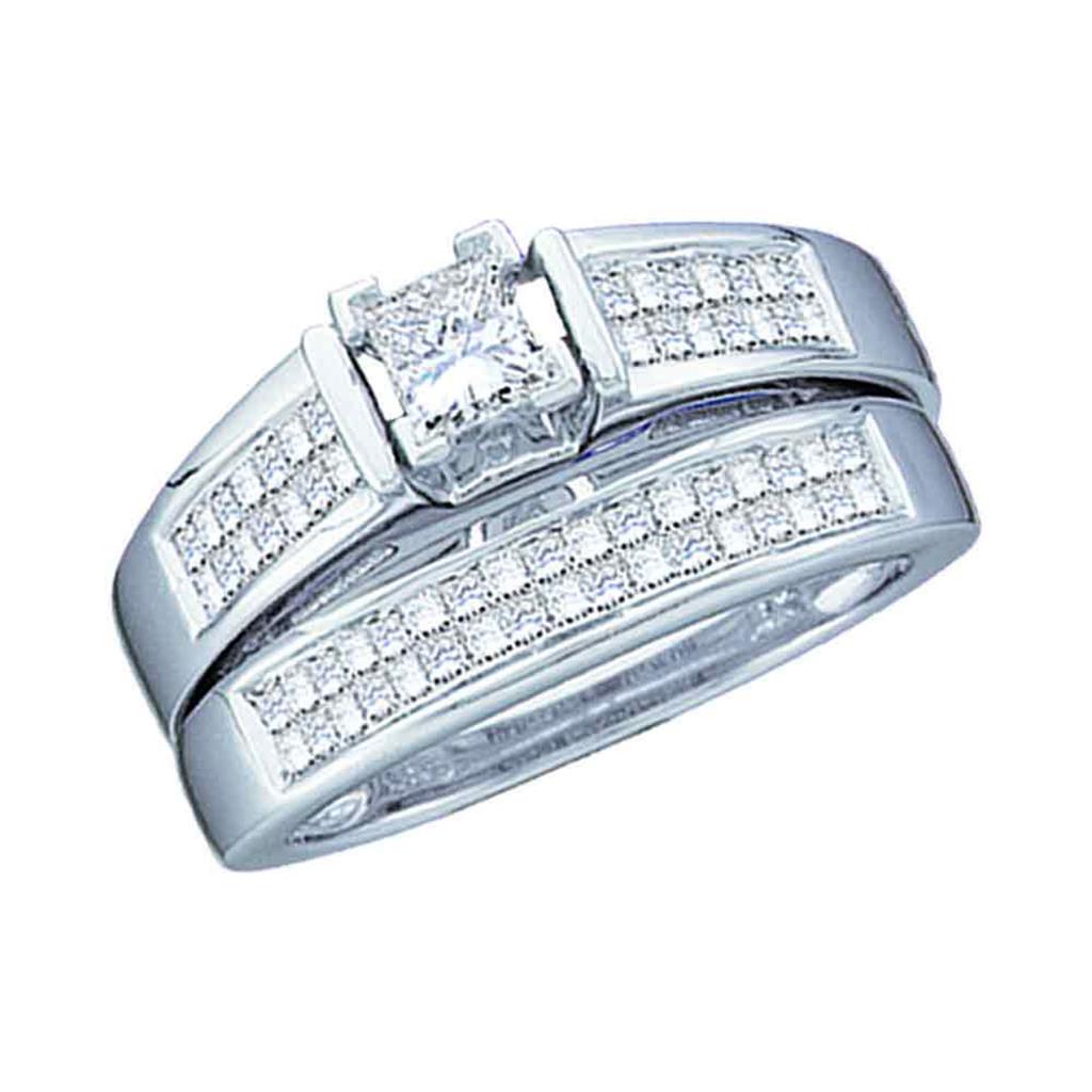 1 CT-Diamond 1/3CT-CPR BRIDAL SET