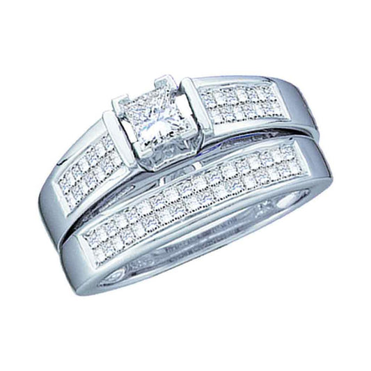 1 CT-Diamond 1/3CT-CPR BRIDAL SET